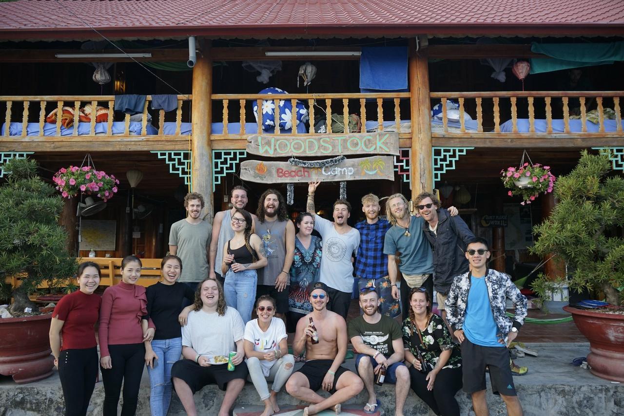 Woodstock Beach Camp Hien Hao Eksteriør billede